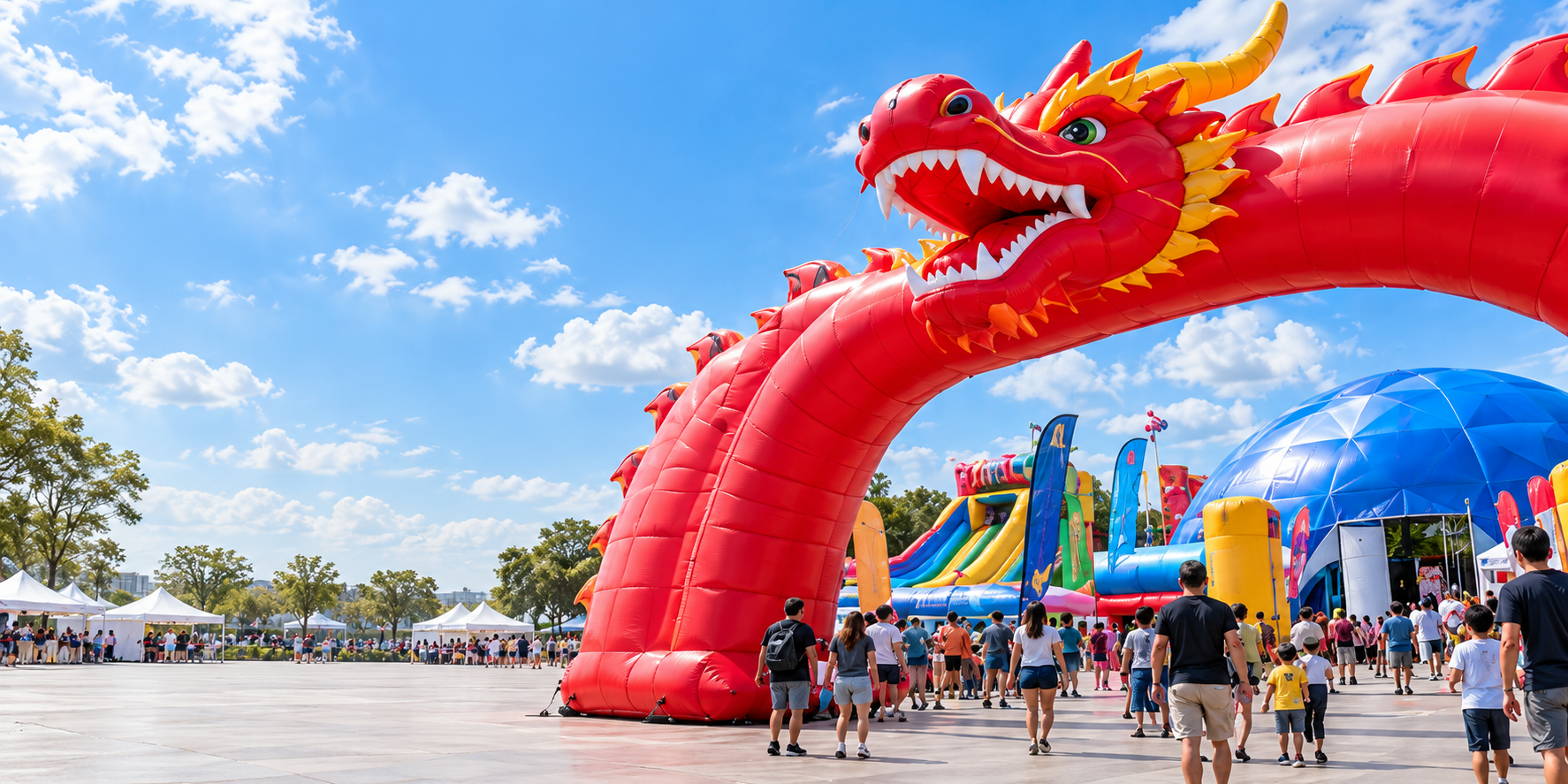 Riesiger aufblasbarer Drachen für Veranstaltungen
