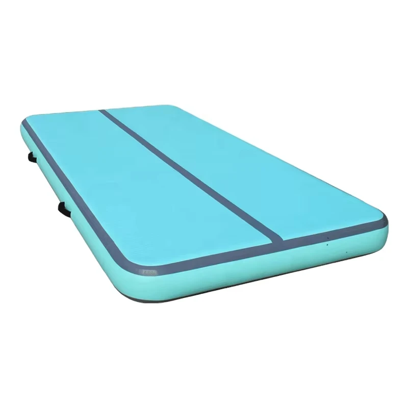 0,9 mm PVC Faltbare Gymnastikmatten – Rückwärtssalto Airtrack – Aufblasbare Sprungmatte für Outdoor-Übungen