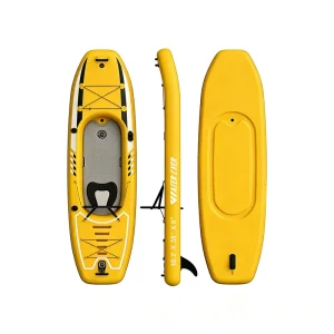 1 Person Adult Inflatable Kayak with 3.1 4m Length Touring Fishing Ready Customizable Color PVC Construction