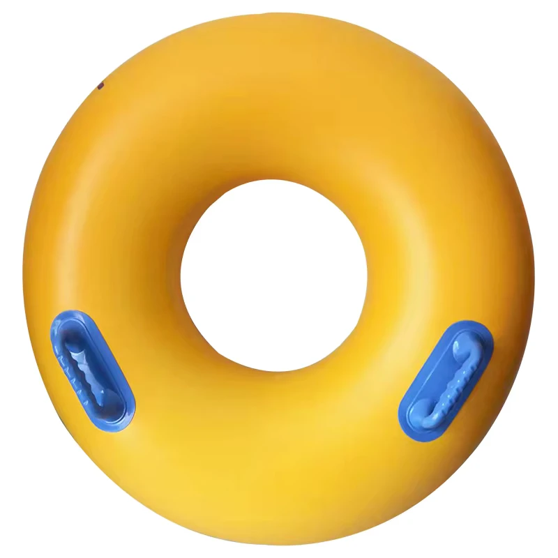 1 Person PVC Inflatable Round Waterpark Slide Tube Ring