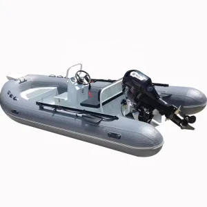 1.2mm PVC 14 ft Semi Rigid Aluminium Hull Rigid Inflatable Rib 450 Boat