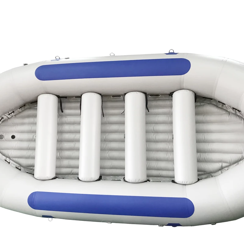 Raft gonfiabile bianco da 16 piedi, saldato a caldo, 1,2 mm PVC, fabbrica