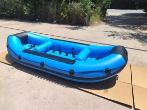 Thuyền bơm hơi PVC 1.2mm cho chèo thuyền nước, thuyền nổi đặc biệt 3.8 mét 12.4 feet 6 người