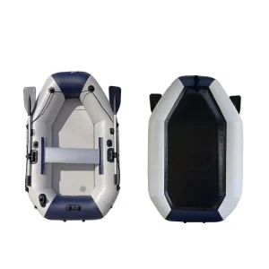1.2mm Thickened Inflatable Fishing Boat and Kayak for Outdoor Activities Air Deck Floor for 2 Persons for Pool Lake Swimming