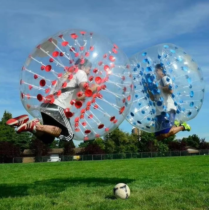 Juguete Inflable de PVC de 1,5 m, Burbuja Zorb, Bumper Balloon, Pedido Mínimo 1 Pieza, Ideal para Partidos de Fútbol