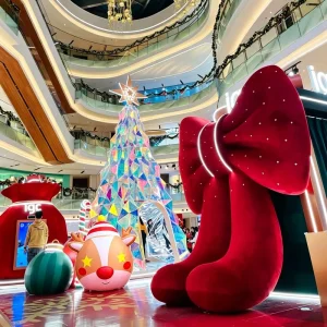 1.5m Waterproof Inflatable Christmas Reindeer Ball Inflatable Elk Inflatable Ball Rudolph Outdoor Christmas Decoration