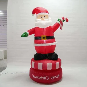 1.8M 5W SMD LED Inflatable Fairy & Santa Christmas Motif Light for Outdoor & Home Holiday Decorations