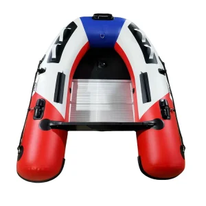 1.8m PVC Sport Yacht Inflatable Boat with Welded Construction and Outboard Engine for Fishing