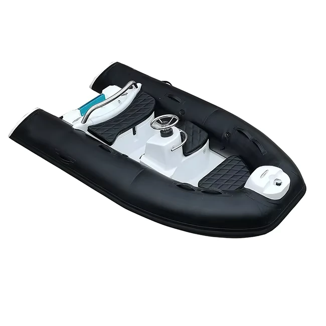 Kayak gonflable semi-rigide en PVC Hypalon ORCA de luxe de 10 pieds