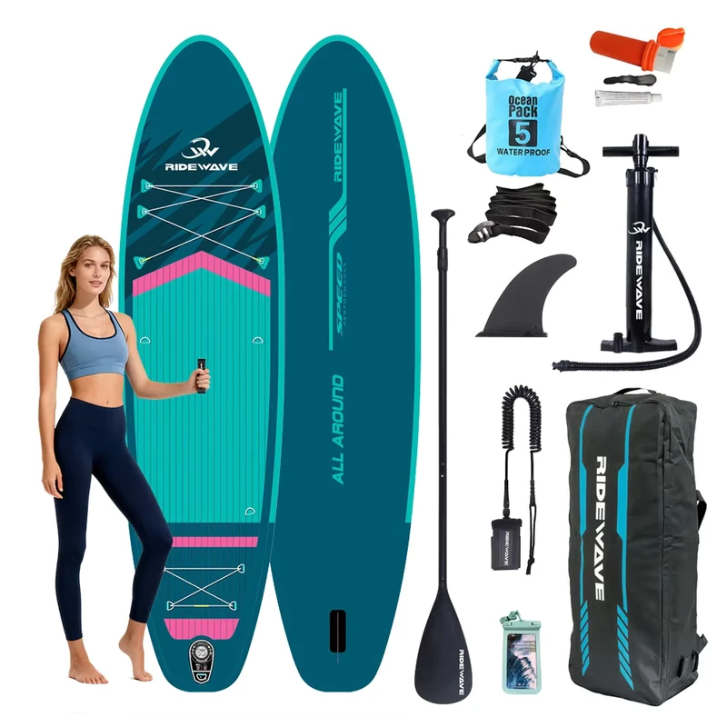 Pranchas de Paddle Infláveis de 10,6 11 11,6 pés com Acessórios SUP Premium para Jovens e Adultos