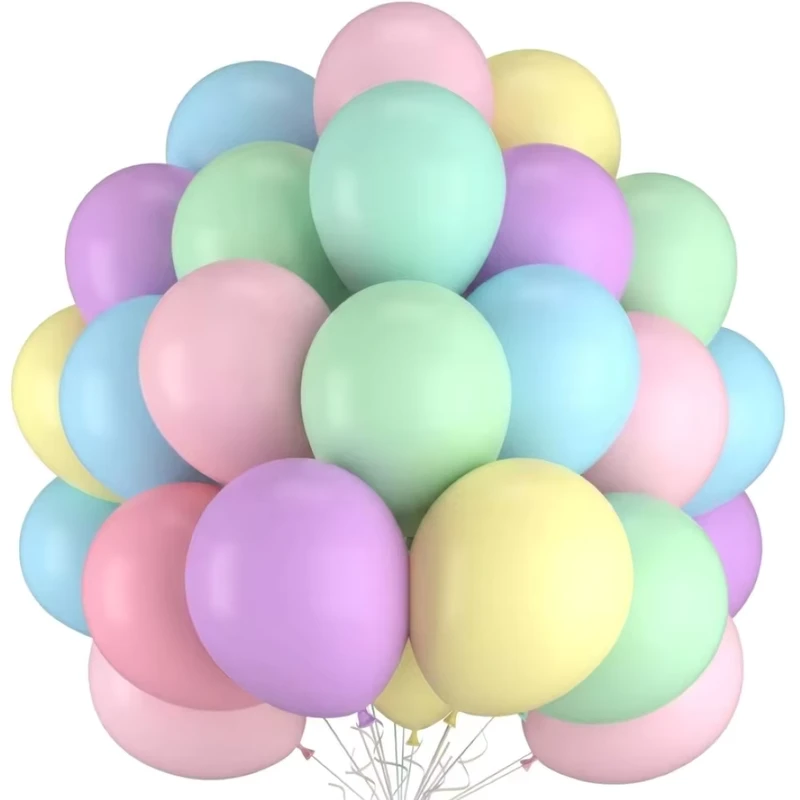 100pcs 12in Feng Che Globos de Helio para Decoración de Cumpleaños y Bodas