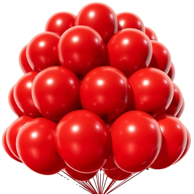 100 unidades de globos de látex de 12 pulgadas con certificado EN 71, decoración para fiestas de bodas felices con certificación EN71 BSCI