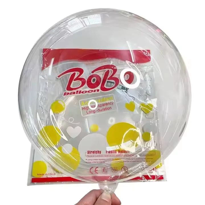 10”18”24”36” Transparent Globes Clear Balloon Helium Inflatable Bobo Balloons Wedding Birthday Baby Shower Decoration