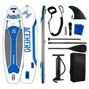 10’6″ Compact Touring ISUP Inflatable Paddleboard Portable Full Accessories Custom Logo Fast Delivery Factory Price