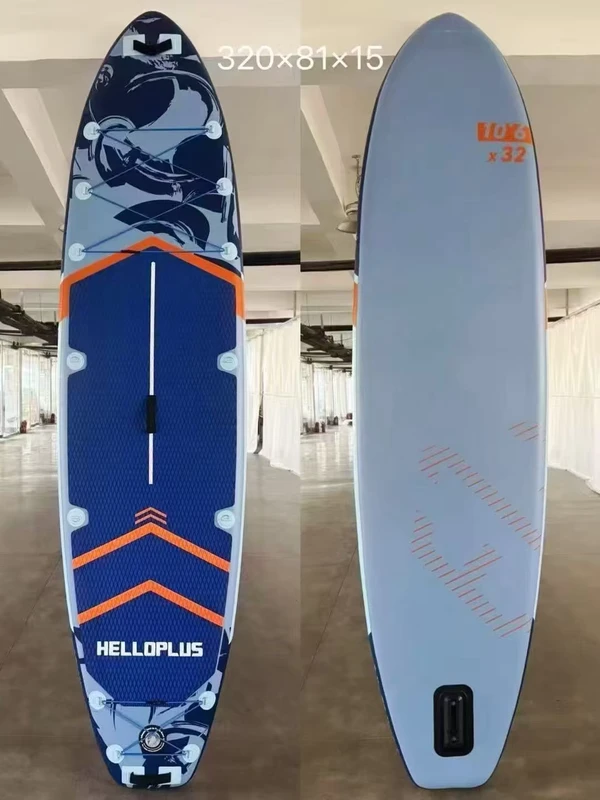10'6" インフレータブルSUPボード 320x81x15cm スタンドアップパドルボード クルージング レーシング フィッシング用