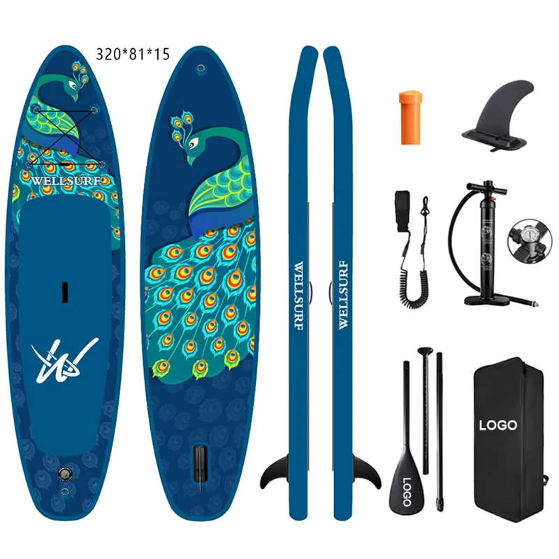 SUP gonfiabile da surf 10'6" - Tavola da surf SUP gonfiabile - Tavole SUP da stand up