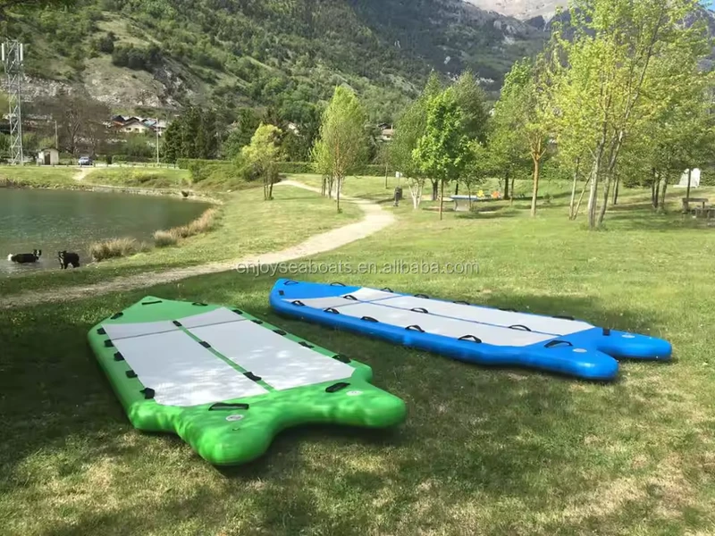 Tabla de Paddle Inflable de 10'6" para Deportes Acuáticos, Jetsurf, Aletas en Oferta para Surf