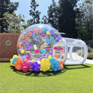 10FT/3m Inflatable Bubble House PVC Material Transparent Balloon Inflatable Bubble Tent House Inflatable Bubble Bounce House