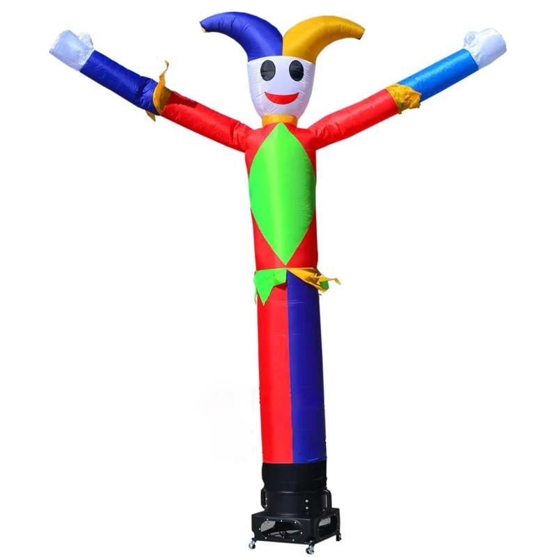 Muñeco de Danza Inflable de Aire de 10 pies, Payaso Volador Promocional