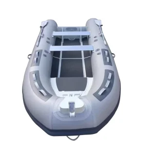 10ft Flat Bottom Aluminum Fishing Inflatable Dinghy Boat 2.8m