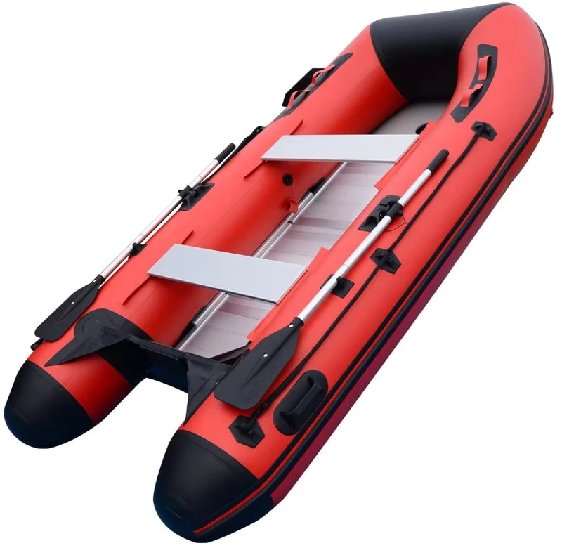Barco inflable de 10 pies, dinghy inflable, yate auxiliar, barcos de pontón para pesca.
