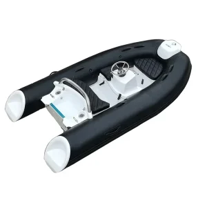 Thuyền kayak bơm hơi bằng sợi thủy tinh bán cứng dài 10 foot Tiger Whale/PVC
