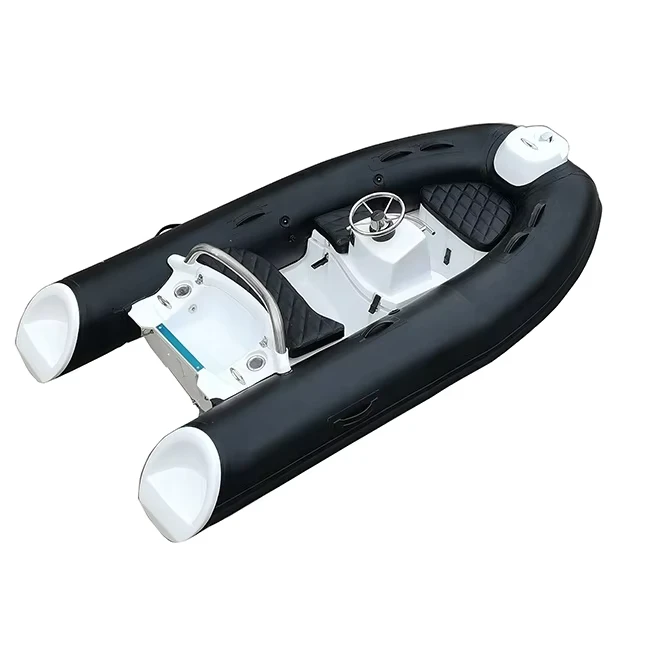 10 foot semi-rigid fiberglass boat Tiger Whale/PVC inflatable kayak
