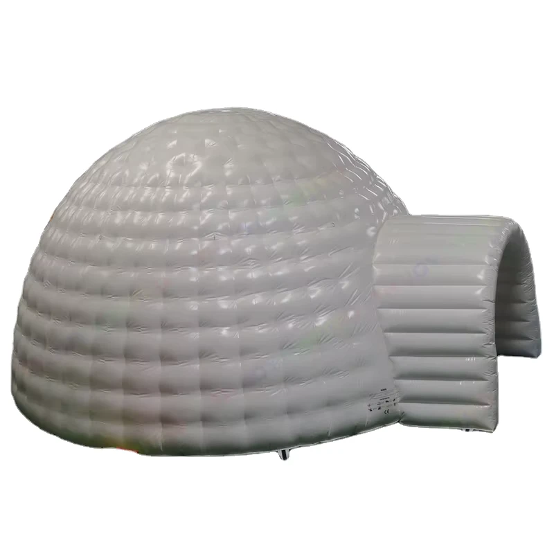 Casa de juego inflable iglú de 10 m, tienda iglú inflable