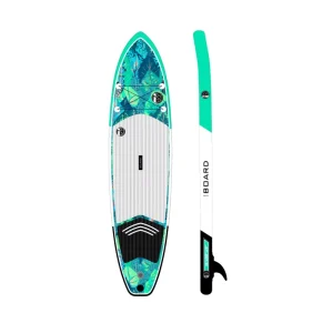 11″ Unisex Inflatable Stand Up Paddle Surfboard Soft Top PVC EVA Material Wave Surfing Board Manufactured In China