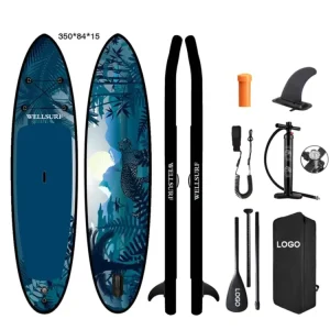 11.6ft 350cm High Quality OEM Inflatable Customized SUP Stand up Paddle Board Inflatable Isup Paddleboar