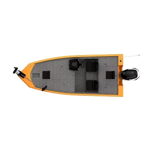 New Aluminum Lightweight Kayak for River Fishing, Rated at 115 HP, Top Speed of 70-85 MPH, Durable Design