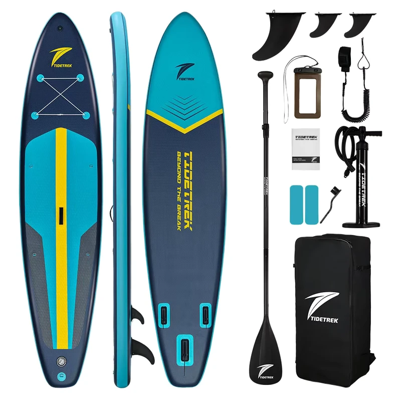 บอร์ดเซิร์ฟแบบกำหนดเองขนาด 11'6" Premium Tablas SUP กีฬาทางน้ำ SUP บอร์ดพายลม ISUP