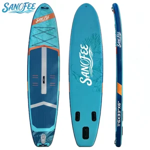 Stand up paddle board gonfiabile 11'6" Orchid Blooming 350 cm serie artistica Zen ISUP per tour professionali e avventure