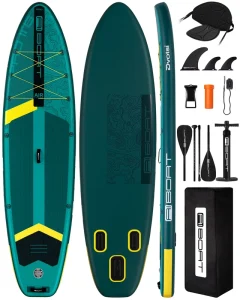 11’6”x35”x6” Inflatable Paddle Boards Stand up SUP Boards with Kayak Seat Surfing Stand up Paddle Board
