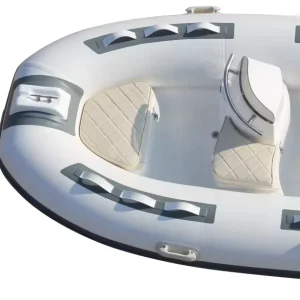 Barco inflable RIB330 de fibra de vidrio de 11 pies, capacidad de carga de 100 kg a 200 kg
