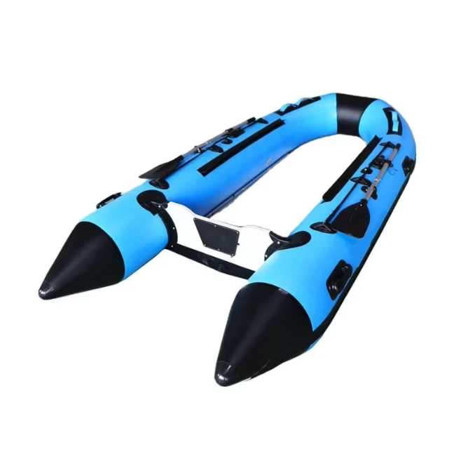 11 Fuß aufblasbares Schlauchboot für Erwachsene, inklusive Paddel, RIB-Boot für Tauchen, Kajak, Rafting, Drift-Sport, Ruderboot