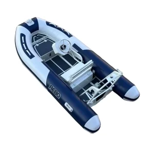 Dinghy de Pesca Pequeño de 11 pies Rhib340 Barco Inflable de Aluminio Hypalon/PVC