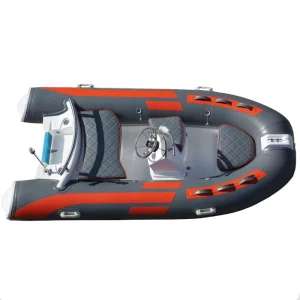 Gommone gonfiabile Sport Yacht da pesca 11ft in Fibra di Vetro Hypalon PVC, stabile, pieghevole, capacità 3 persone