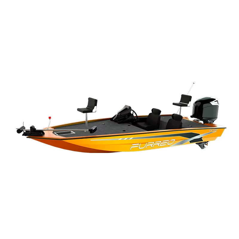 Novo Barco de Alumínio de Baixa Velocidade de 12 Pés com 115 HP, Velocidade Máxima de 70-85 MPH, Capacidade para até 3 Pessoas