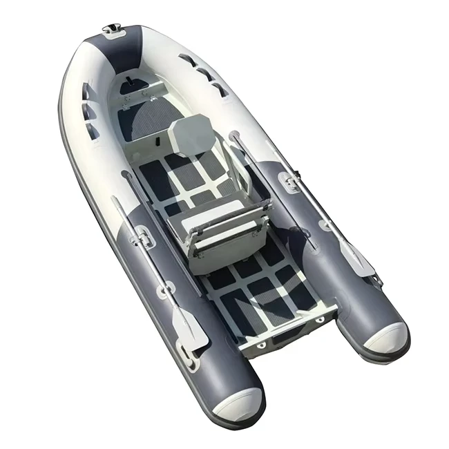 Barco de Pesca Inflável RIB360 de Alumínio de 12 Pés (3,6 Metros)