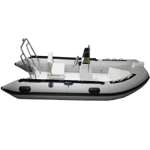 12 Foot Rigid Inflatable Fiberglass Boat Complete Attachments