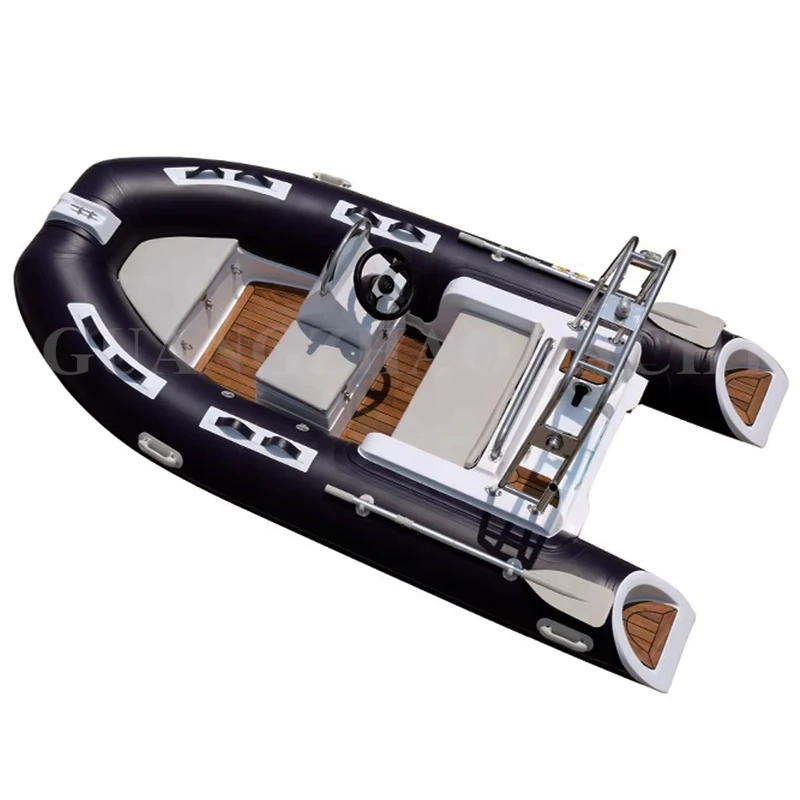 12 FT RIB360 надувная жесткая скорость, 3,6 м, корпус из стекловолокна, яхта для отдыха и рыбалки