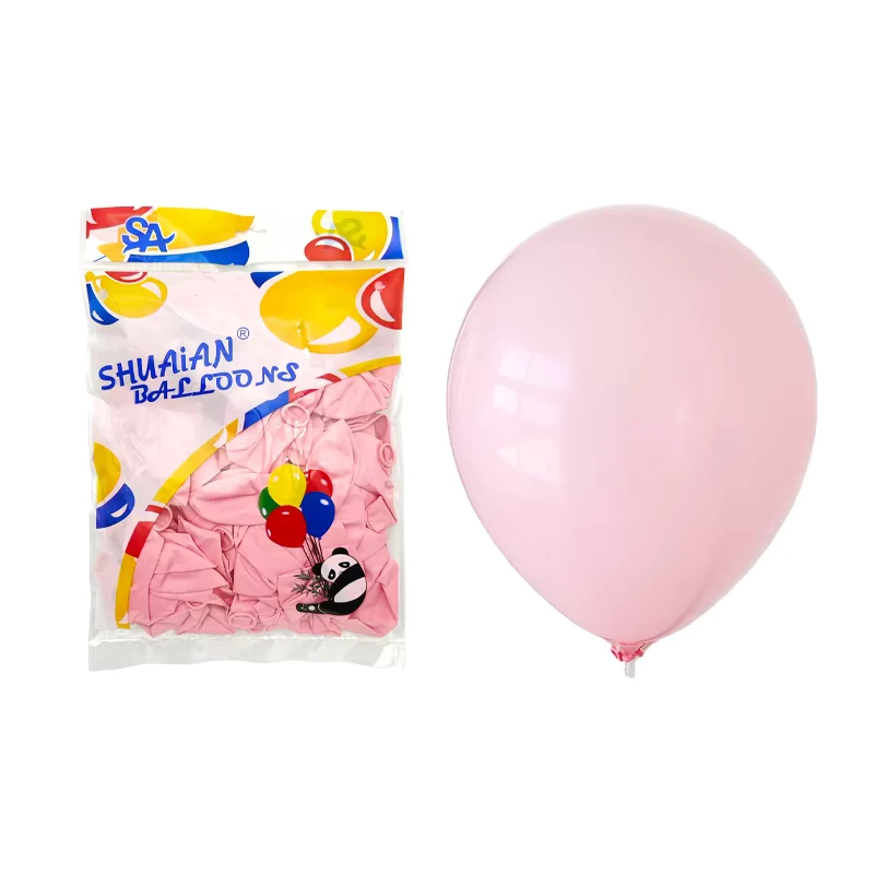Palloni Gonfiabili Macaron in Lattice ad Alta Elasticità da 12 Pollici 2.8g per Decorazione di Feste Nuziali
