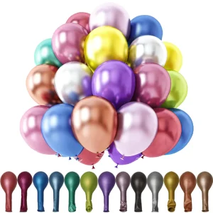 12 Inch Metallic Chrome Latex Globos Inflatable Birthday Party Supplies Wedding Decoration Balloons