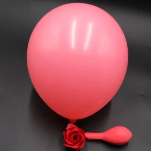 12 Inch Red Color Round Shape High Quality Latex Pastel Macaron Balloon for Wedding