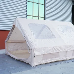 12㎡ Inflatable Camping Tent with Large Skylight Waterproof Sunshade Oxford Cloth Inflatable Tent