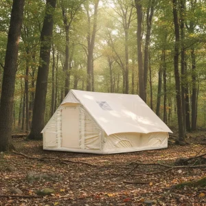12 Waterproof Oxford Inflatable Camping Tent Four-Season Large Space Quick Automatic Opening Portable Pump One Bedroom