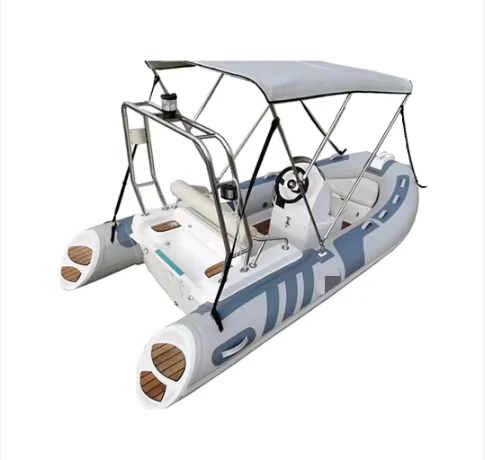12피트 RIB390 경질 인플레이터블 유리섬유 보트 레저 크래프트