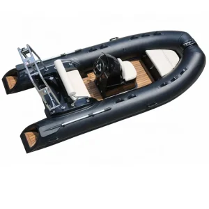 12.8ft New Model RIB 390 Rigid Hull Fiberglass Inflatable Fishing Rowing Boat