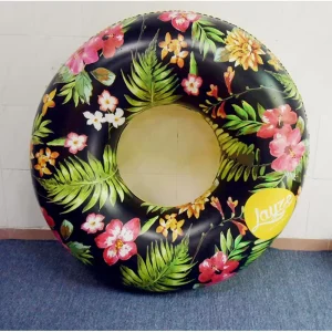 Anillo de piscina inflable colorido de 120 cm